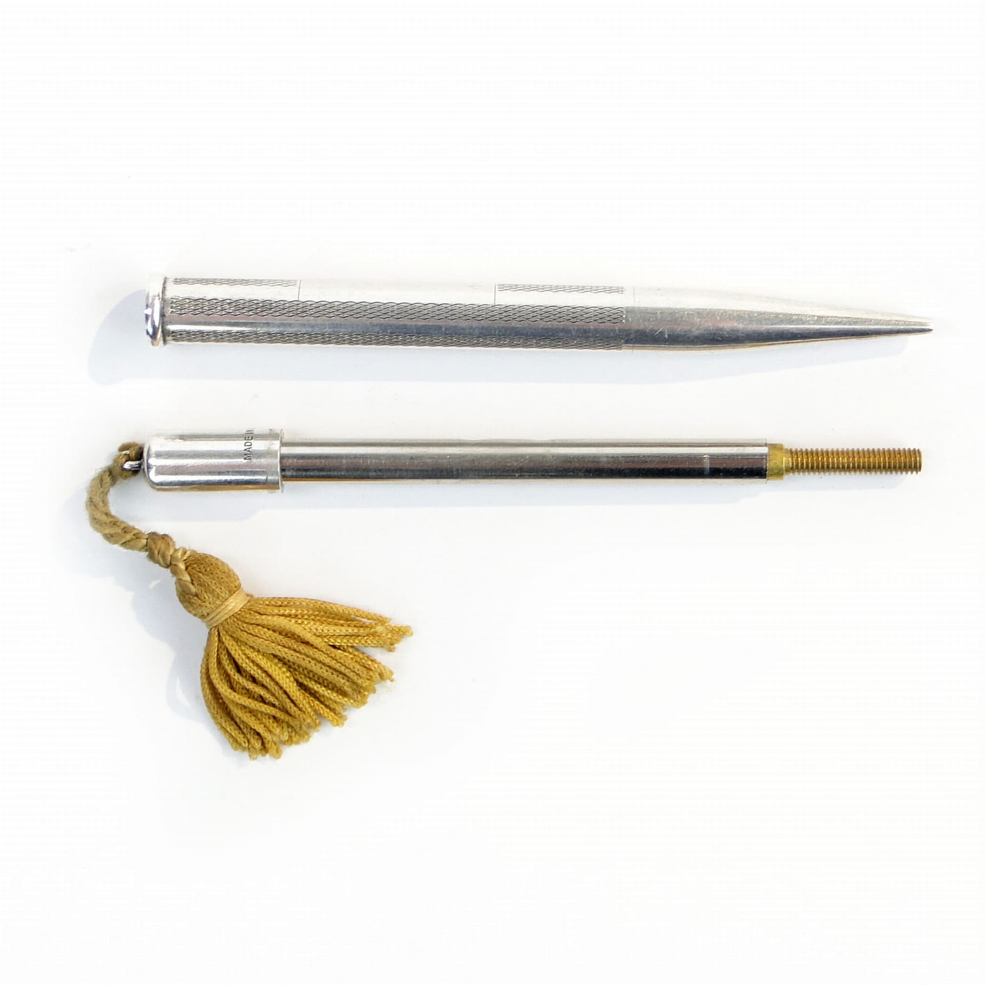 Ołówek mechaniczny edwardiański, srebro, Wielka Brytania, początek XX w. - 190337