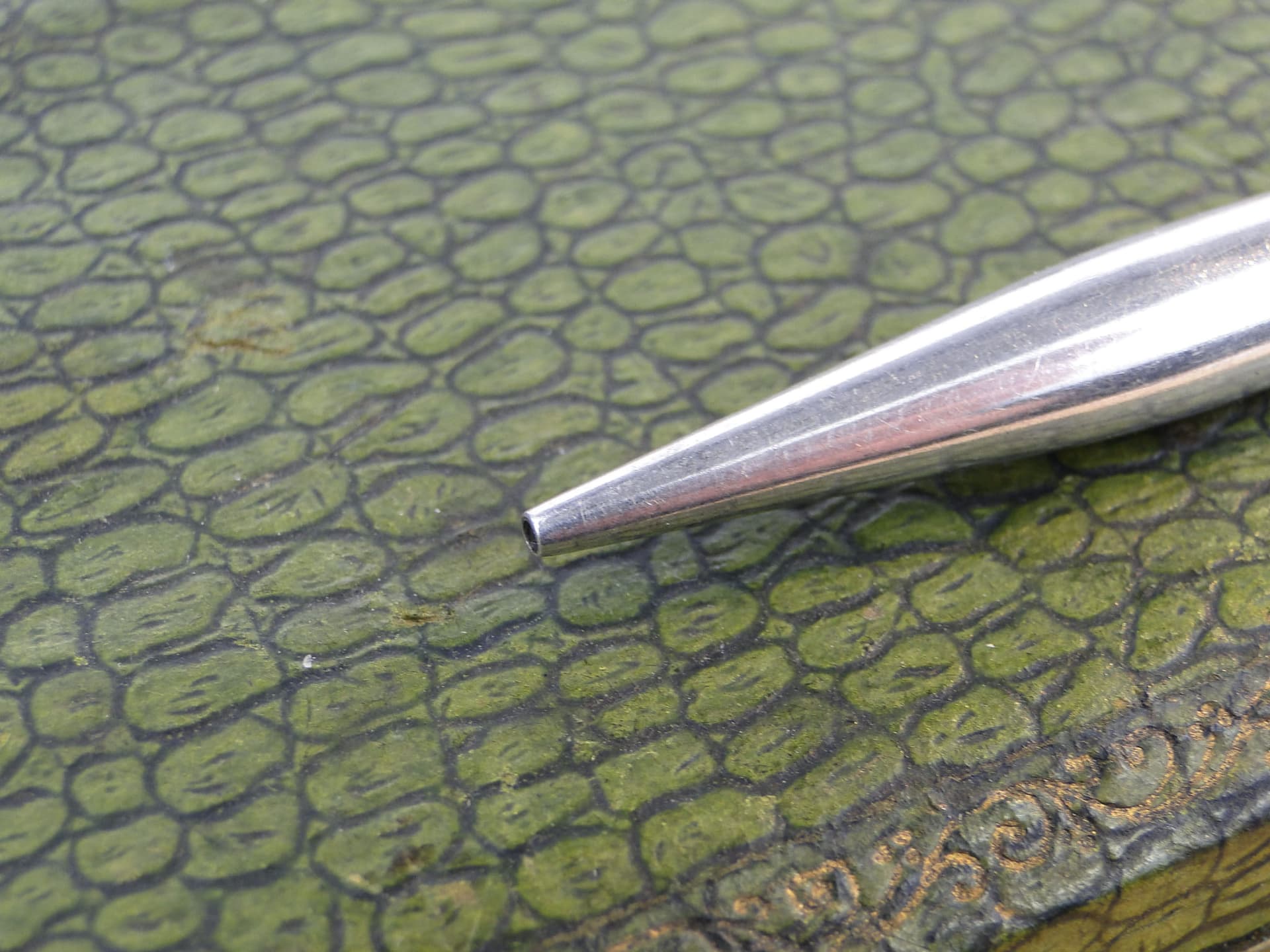 Ołówek mechaniczny edwardiański, srebro, Wielka Brytania, początek XX w. - 190335