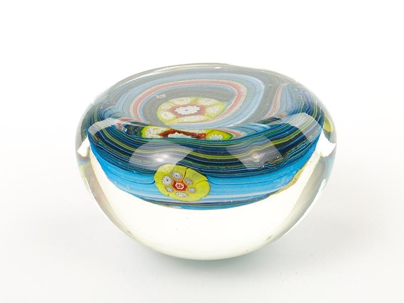 Paperweight Murano, millefiori, multicolor glass, Italy, early 20th c. - 190352