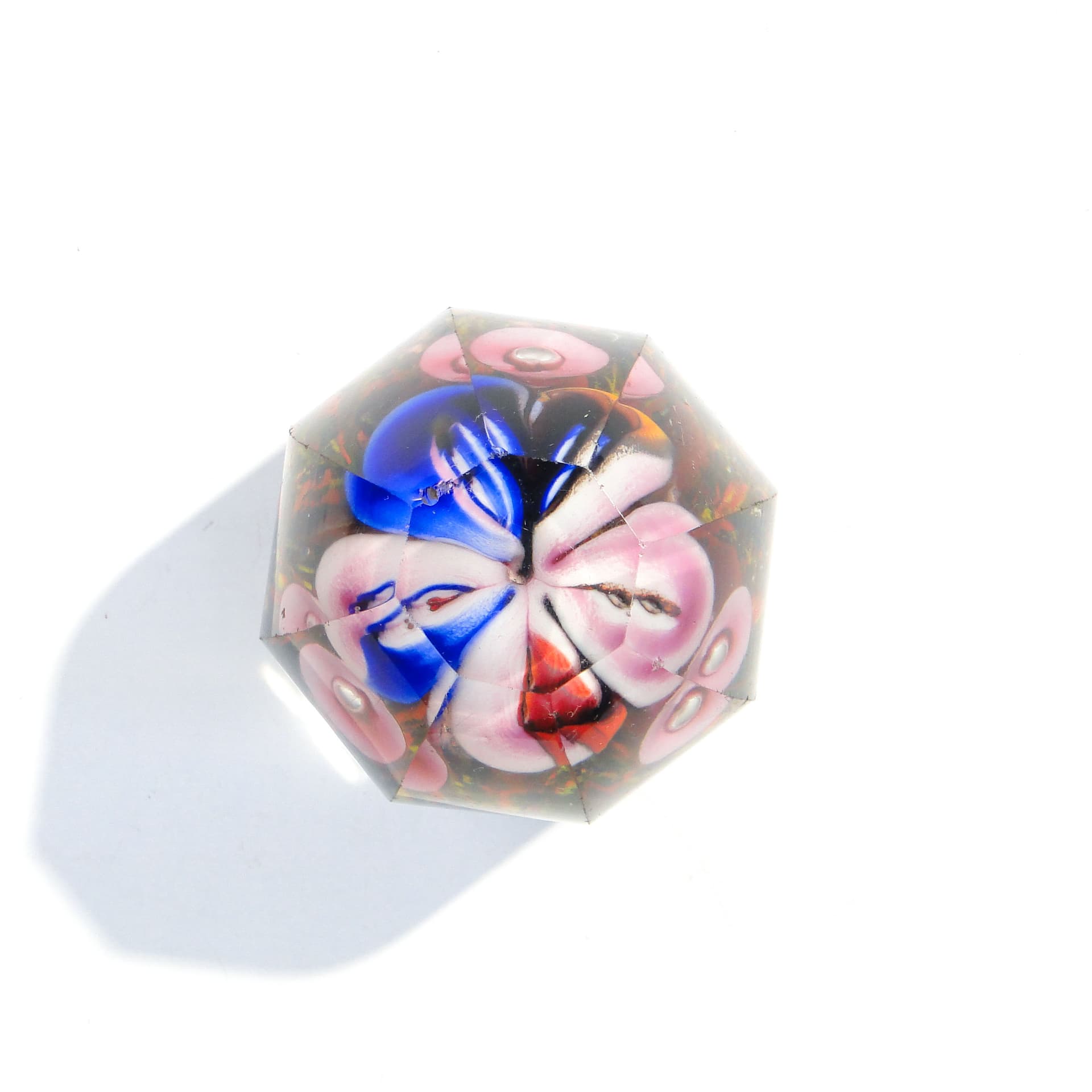 Przycisk do papieru, kryształ transparentny, Austria, początek XX w. - 190362