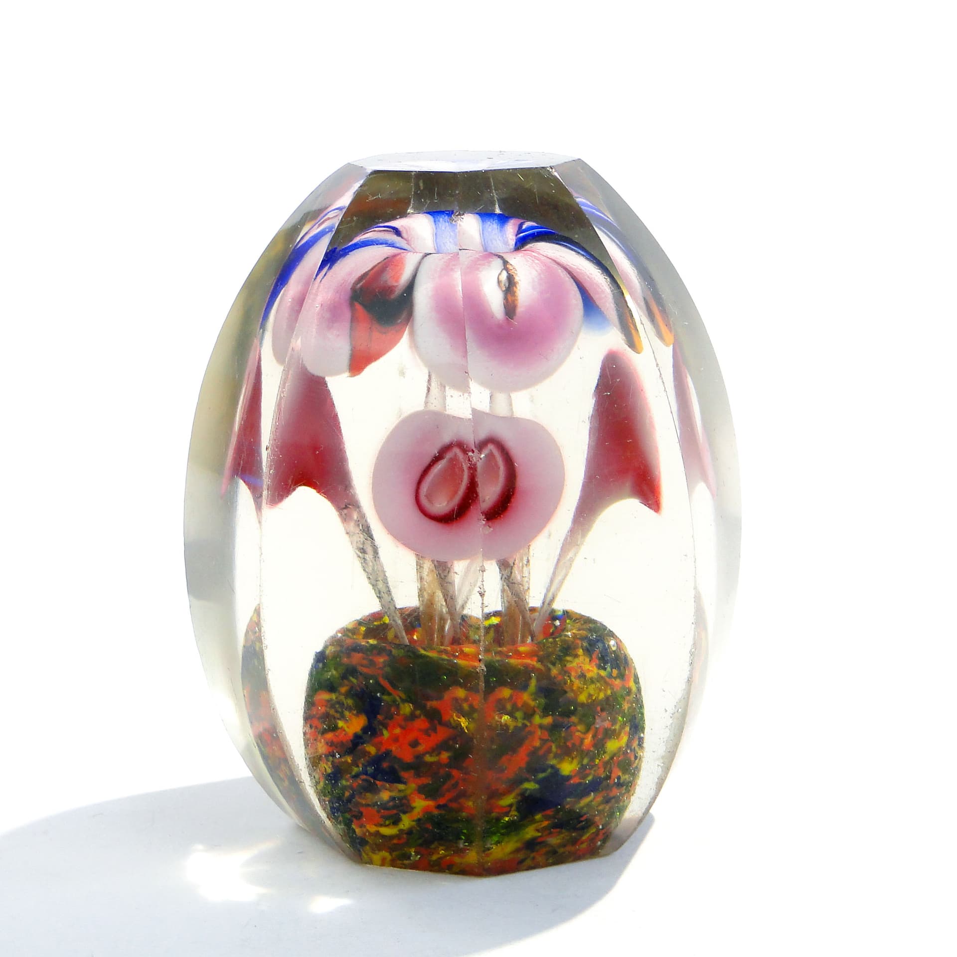 Przycisk do papieru, kryształ transparentny, Austria, początek XX w. - 190358