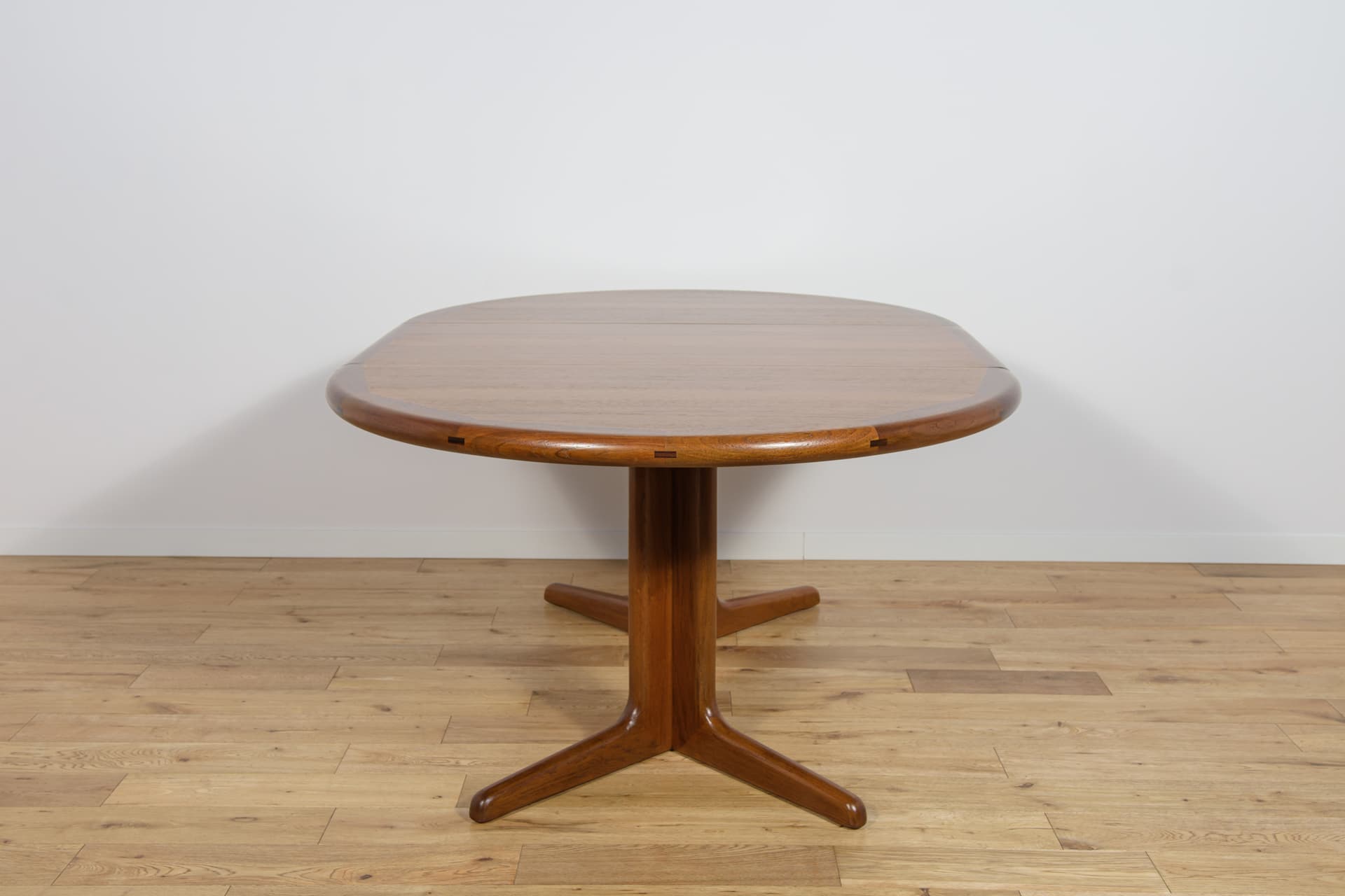 Extendable table, brown teak wood, Denmark, 1960s. - 190579
