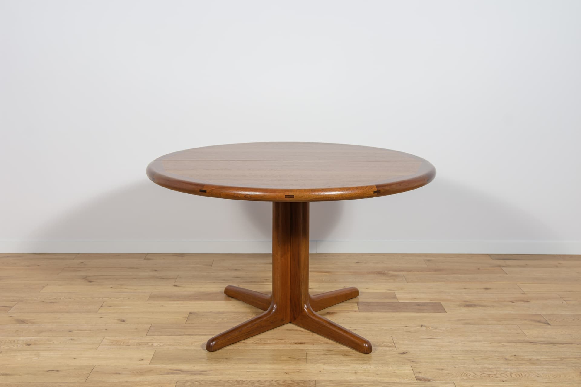 Extendable table, brown teak wood, Denmark, 1960s. - 190569