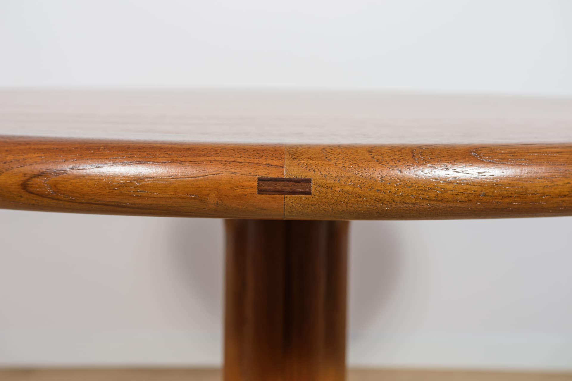 Extendable table, brown teak wood, Denmark, 1960s. - 190581
