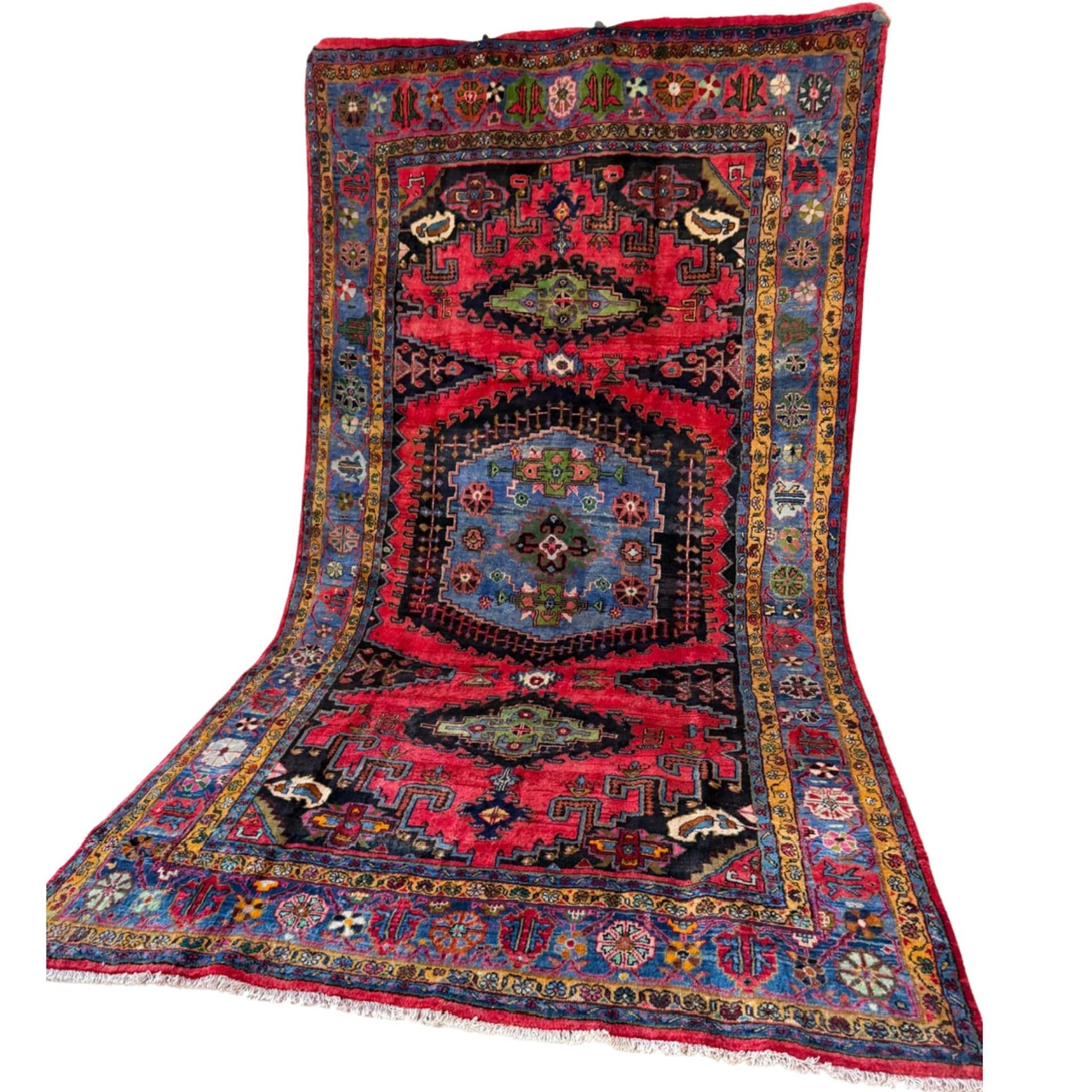 Nowy Dywan Vintage Kaszmirowy Perski Iran Wiss 390x210 - 192411