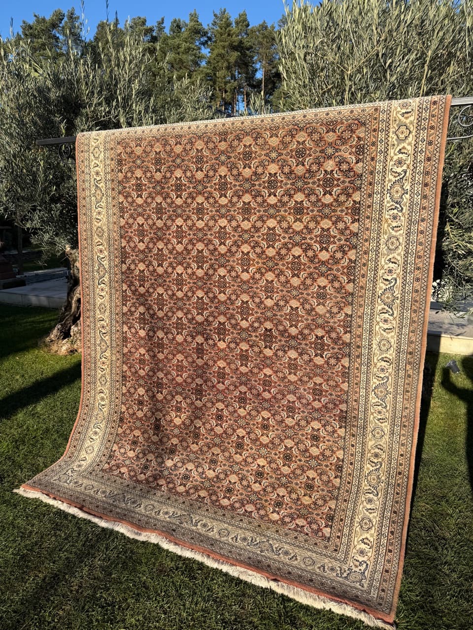 Dywan Indo Bidjar 260x200 cm, multikolor, wełna, Indie - 190856