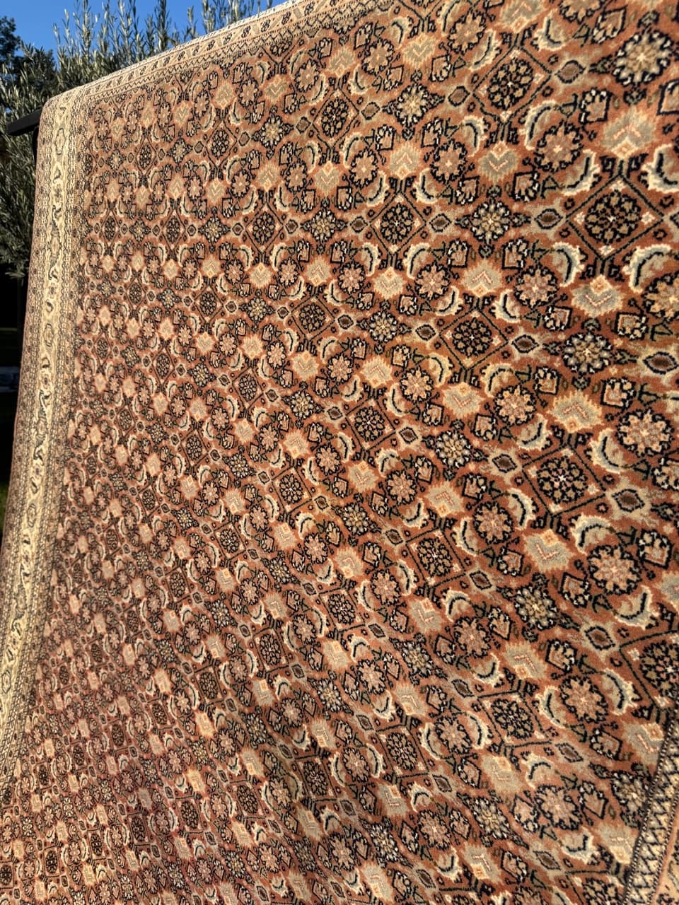 Dywan Indo Bidjar 260x200 cm, multikolor, wełna, Indie - 190858