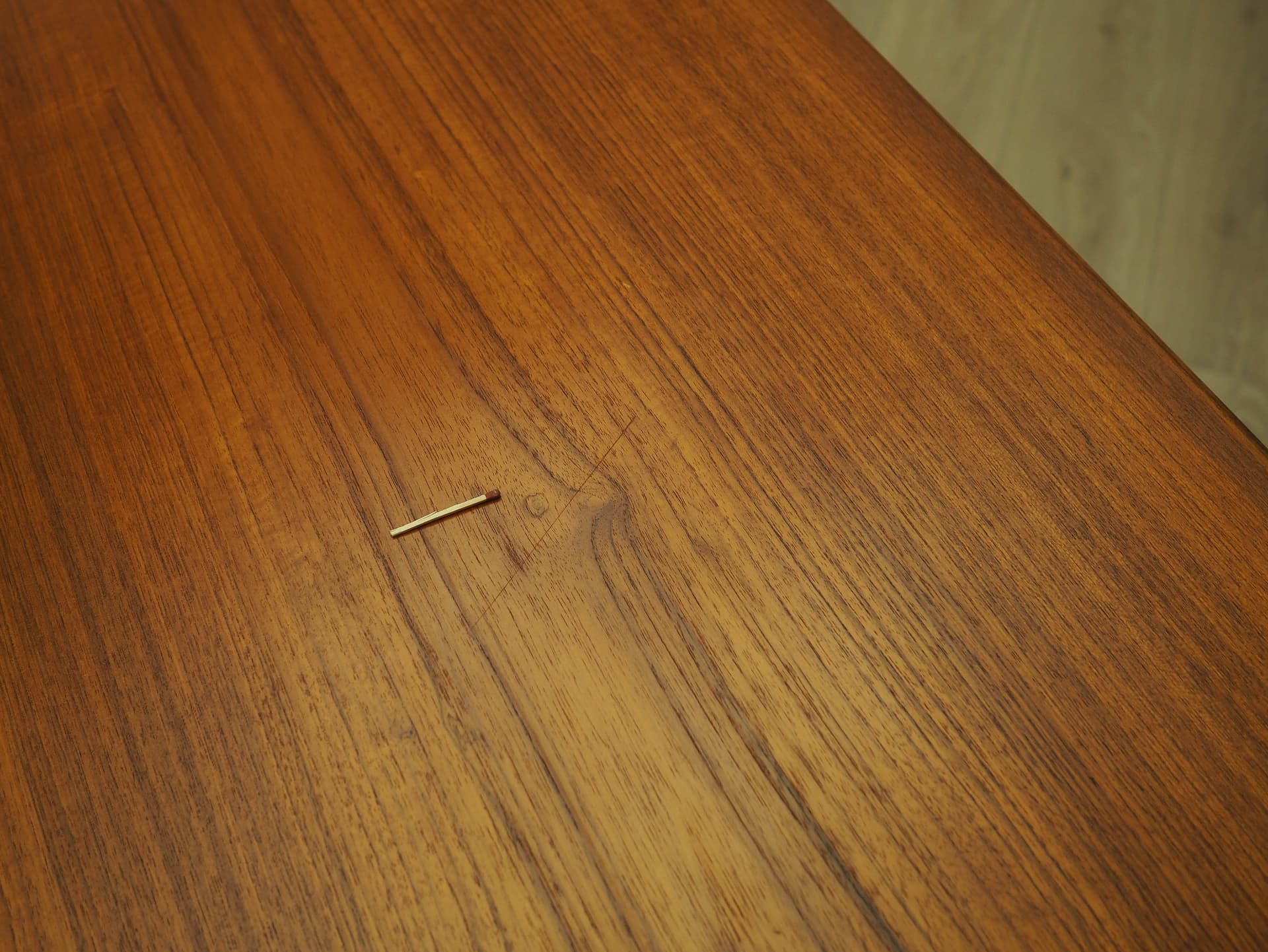 Biurko, tek brązowy, Dania, lata 70. - 191112