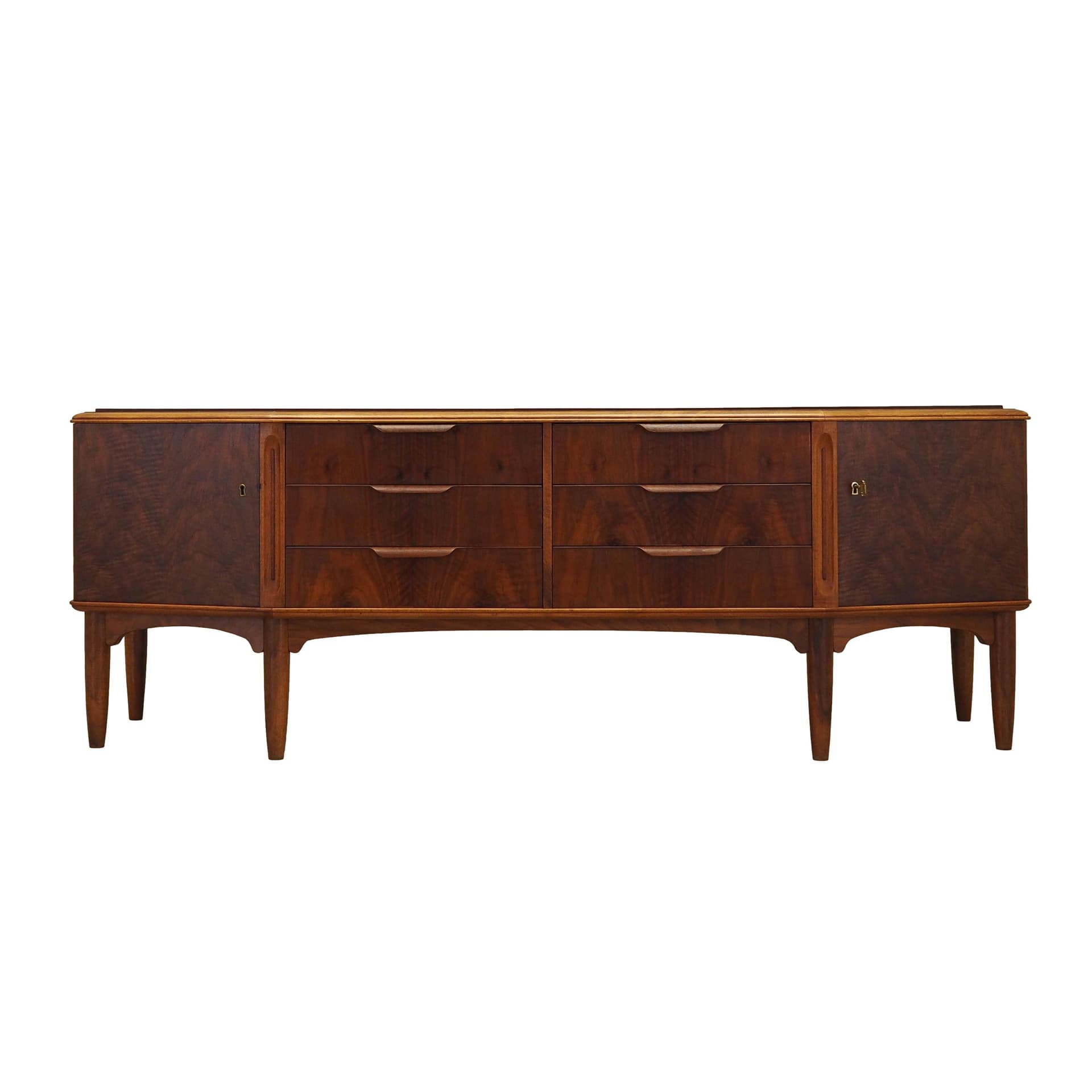 Sideboard, orzech ciemny, Dania, lata 60.
