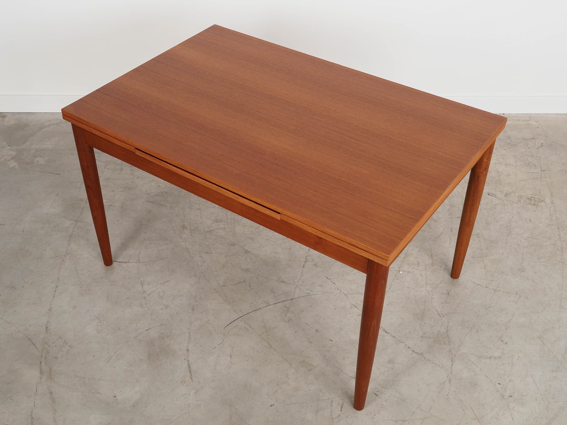 Stół, teak brązowy jasny, Dania, lata 70. - 191273