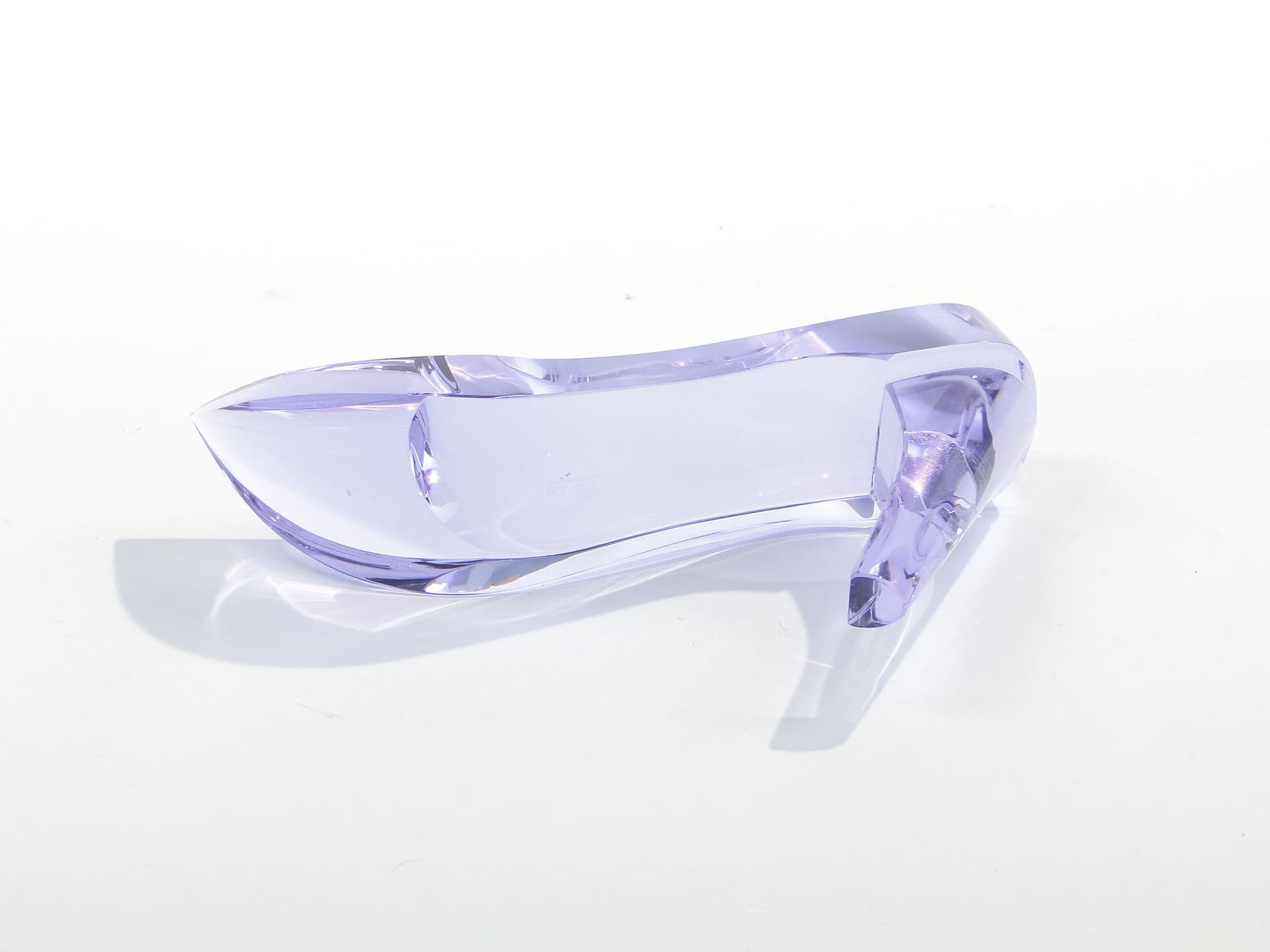 Przycisk do papieru, Art déco, kryształ fioletowy, Moser, Czechosłowacja, lata 30. - 191310