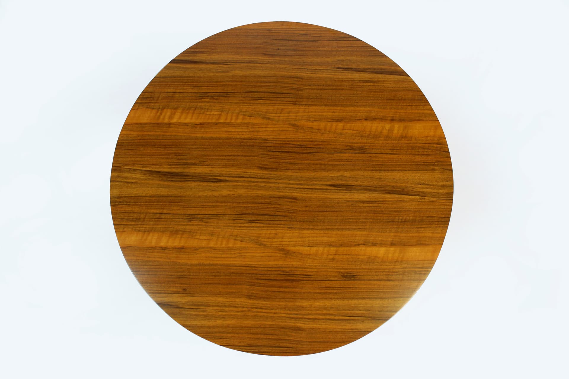 Zestaw jadalniany Bauhaus, brązowy orzech, sklejka, stal chromowana, proj. M. Stam, Czechy, lata 30. - 191544