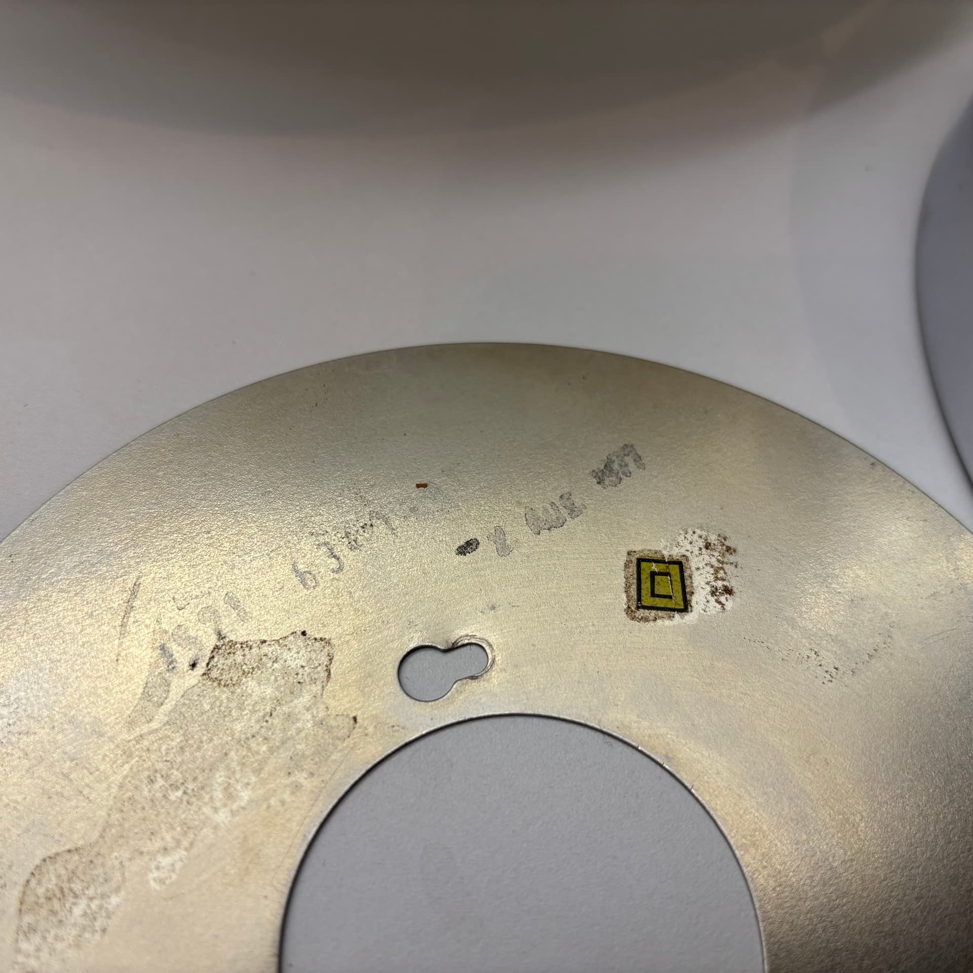 Pair of wall lamps Bauhaus, white glass, chrome, Germany, 1970s. - 191778