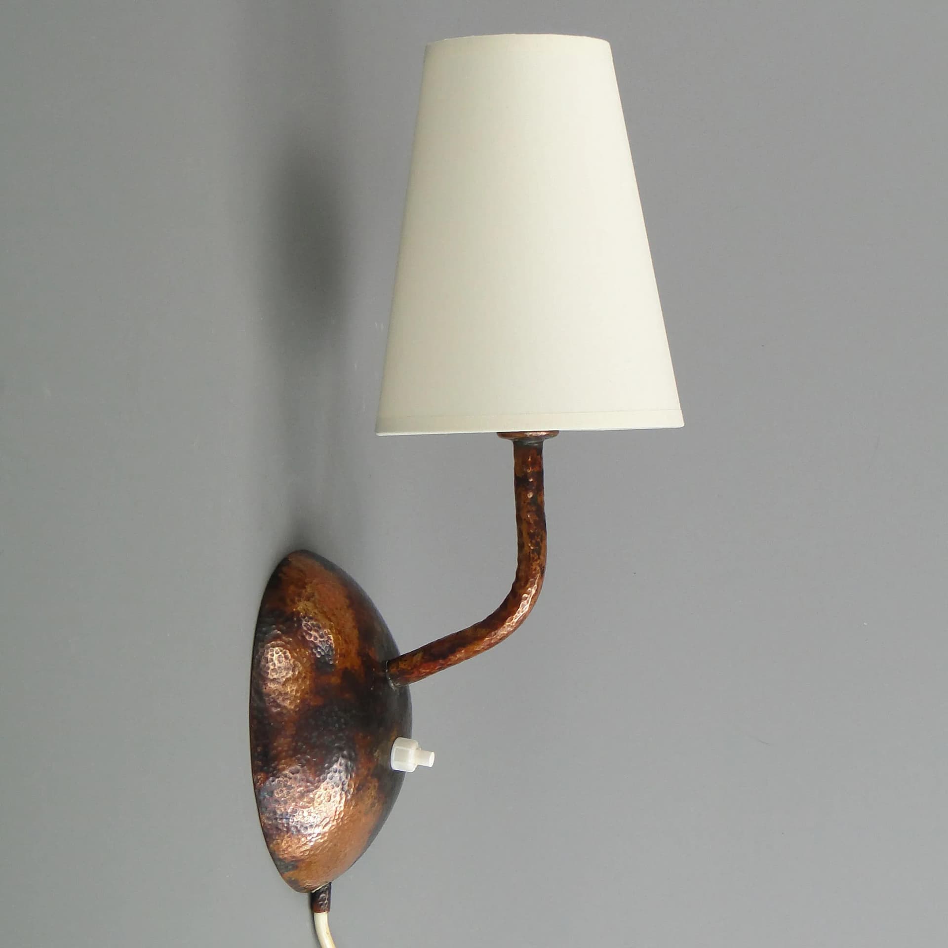 Kinkiet, miedź, Polska, lata 50. - 13332