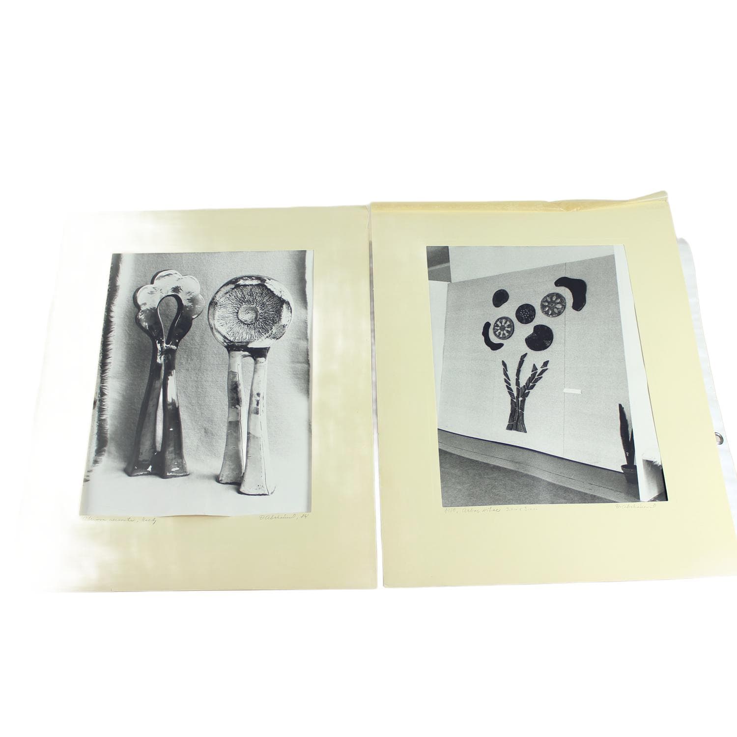 Zestaw dwóch fotografii, Ivory White, D. Abrahámová, Czechosłowacja, lata 80. - 192768