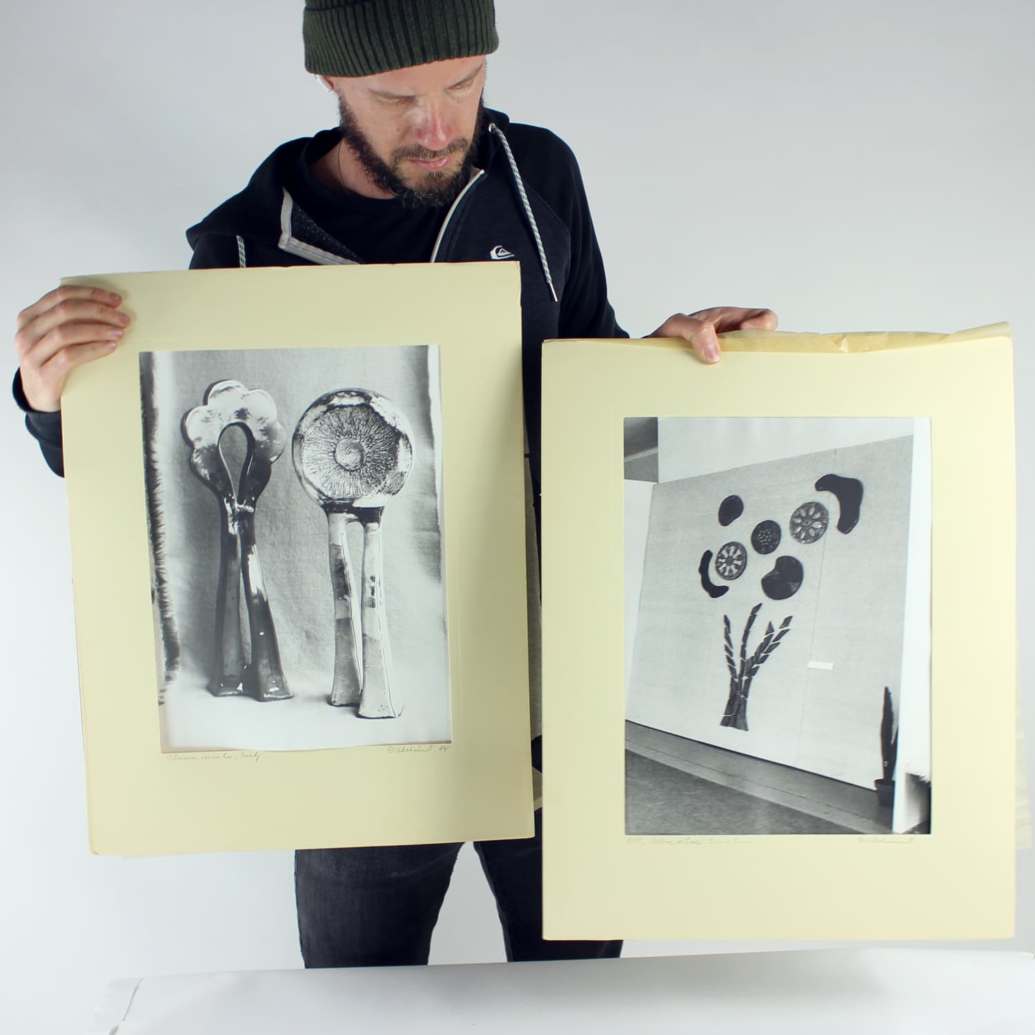 Zestaw dwóch fotografii, Ivory White, D. Abrahámová, Czechosłowacja, lata 80. - 191840