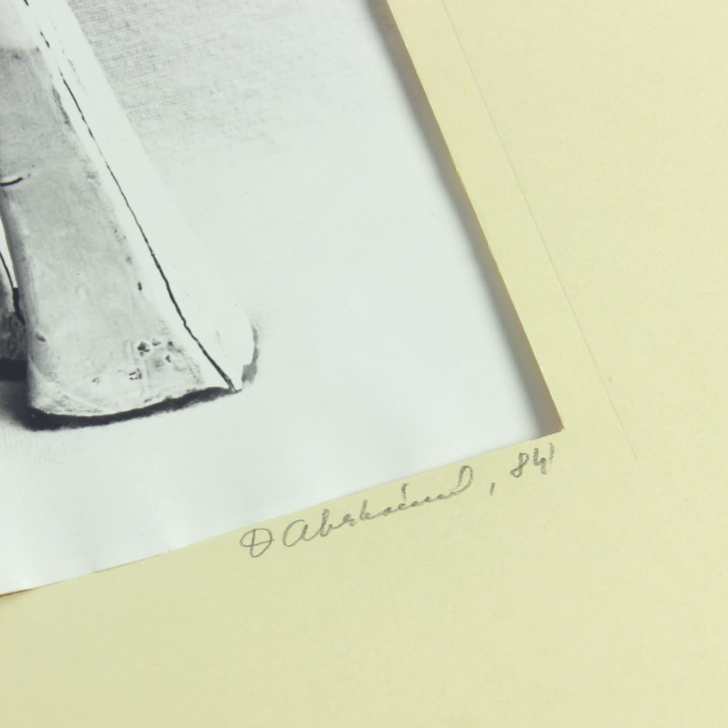 Zestaw dwóch fotografii, Ivory White, D. Abrahámová, Czechosłowacja, lata 80. - 191843