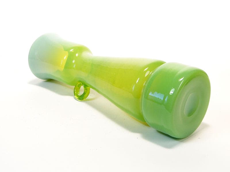 Wazon z uchem, multicolor szkło, proj. K. Krawczyk, Polska, lata 70. - 191880