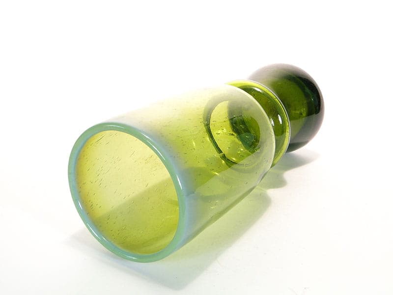 Wazon, szkło zielone, proj. Z. Horbowy, Polska, lata 70. - 191945