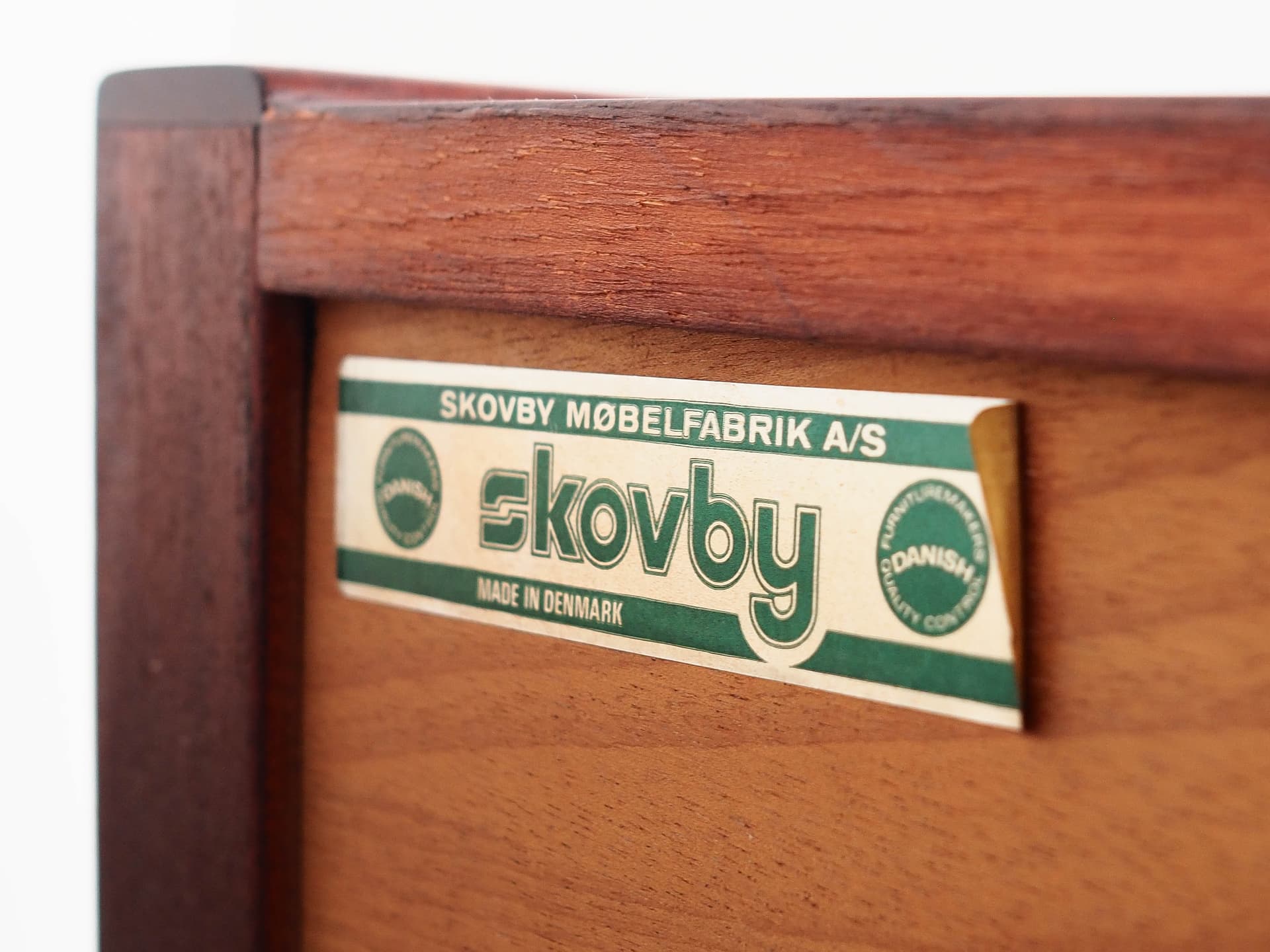 Sideboard, palisander brąz ciemny, Skovby Møbelfabrik, Dania, lata 70. - 192057