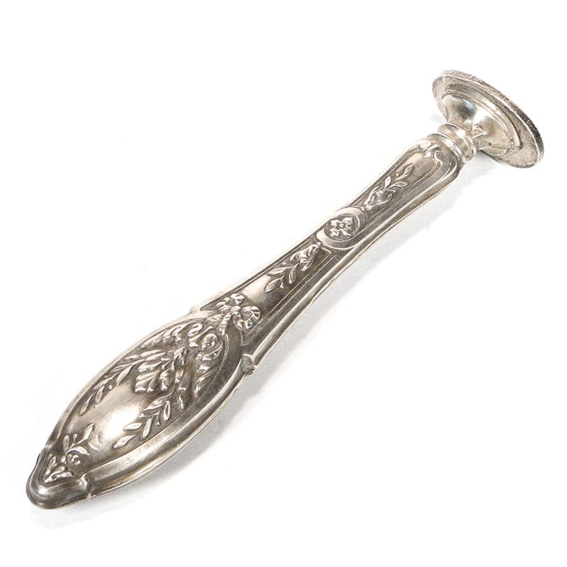 Pieczęć inicjałowa, Empire, srebro, Francja, XIX w. - 192284