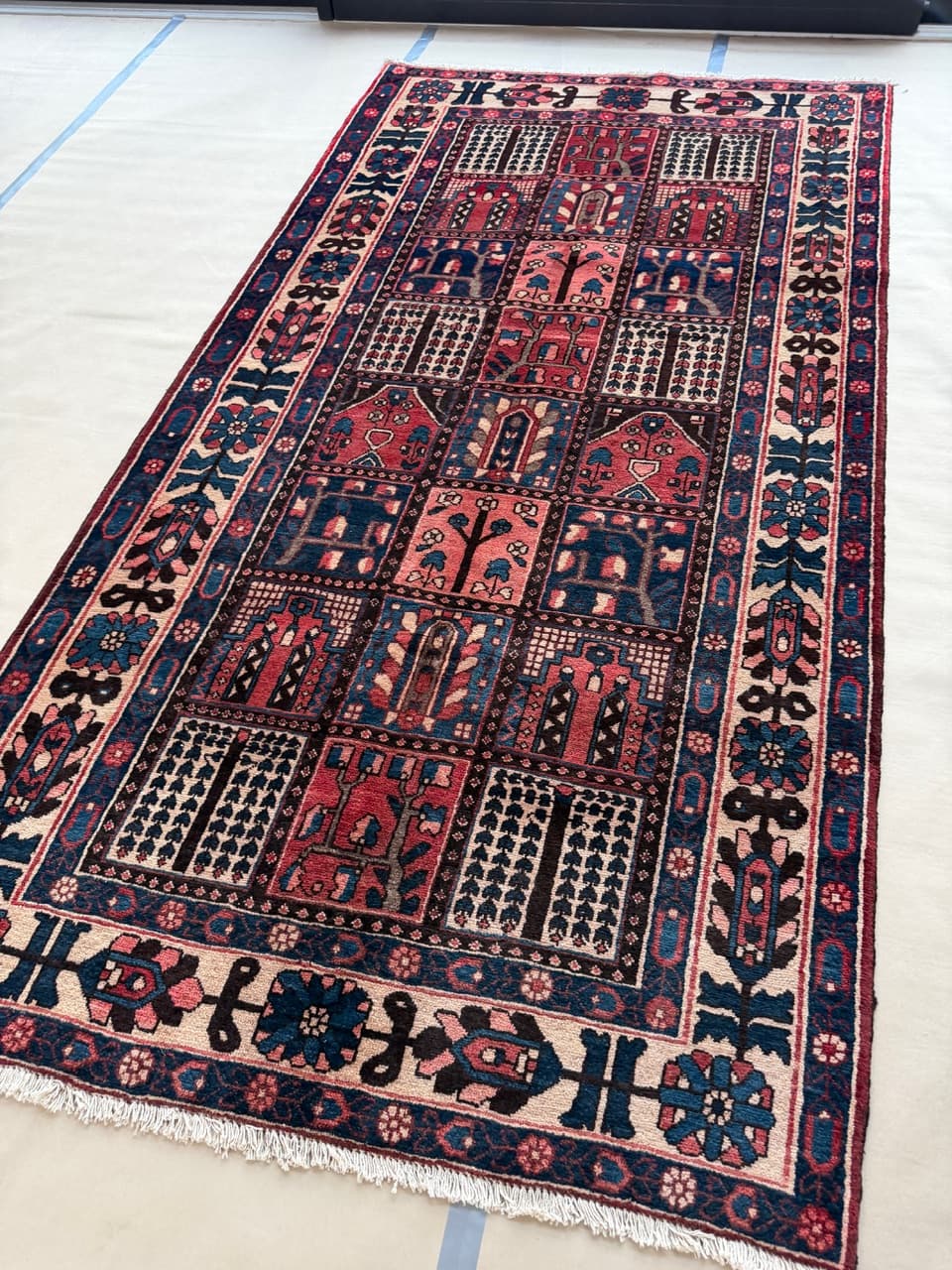 Nowy Chodnik Dywan Perski Wełniany Iran Hamadan / Bahtiari 310x160 - 192306