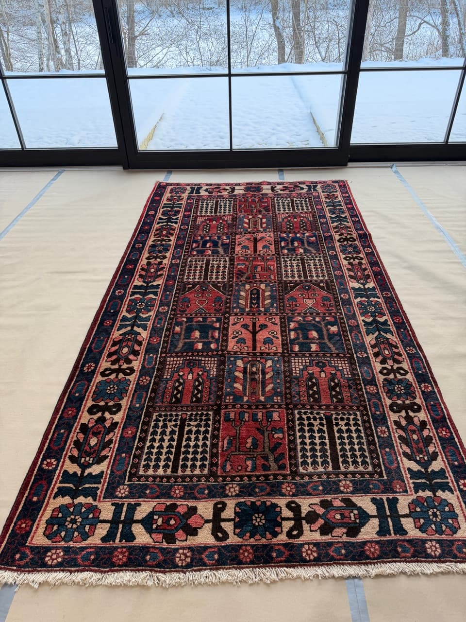 Nowy Chodnik Dywan Perski Wełniany Iran Hamadan / Bahtiari 310x160 - 192304