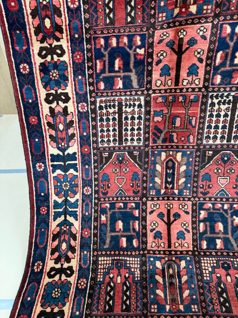 Nowy Chodnik Dywan Perski Wełniany Iran Hamadan / Bahtiari 310x160 - 192316