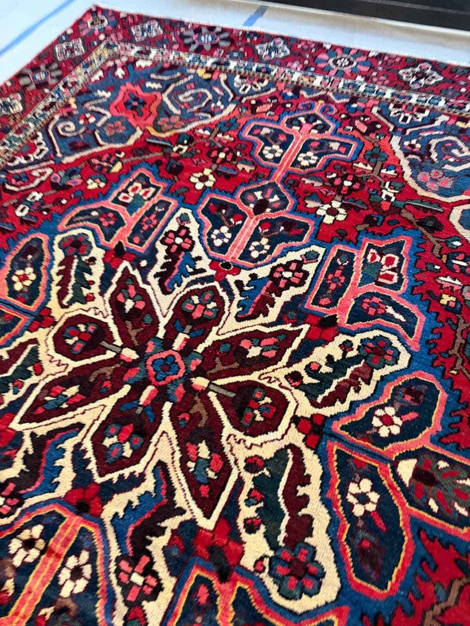 Nowy Dywan Perski Wełniany Iran Hamadan / Bahtiari 330x260 - 192572