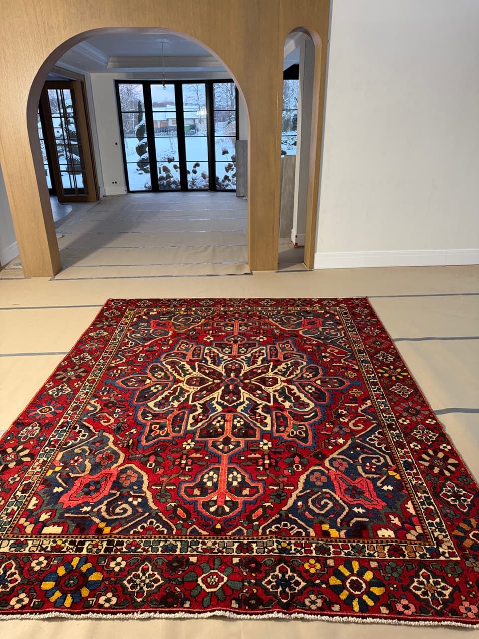 Nowy Dywan Perski Wełniany Iran Hamadan / Bahtiari 330x260 - 192576