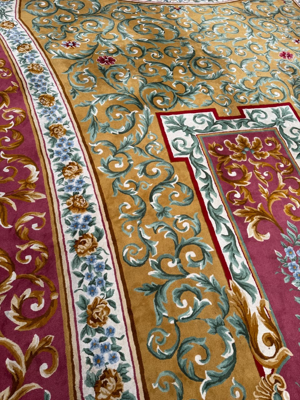 Rug Aubusson 800x400 cm, multicolor wool, France, 1990s. - 192585