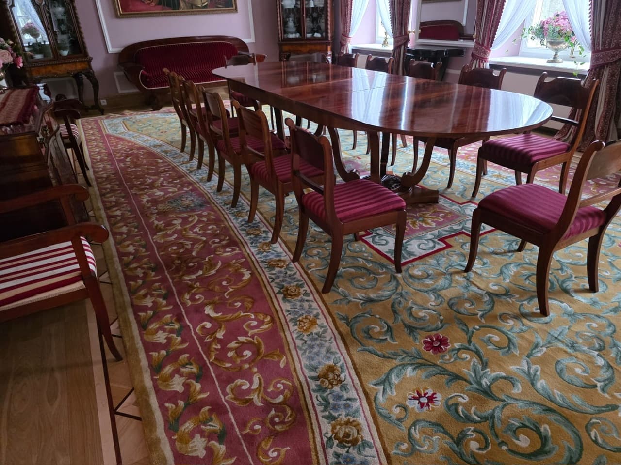 Rug Aubusson 800x400 cm, multicolor wool, France, 1990s. - 192579