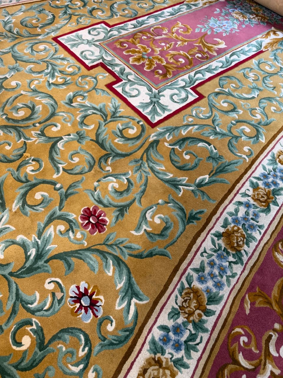 Rug Aubusson 800x400 cm, multicolor wool, France, 1990s. - 192589