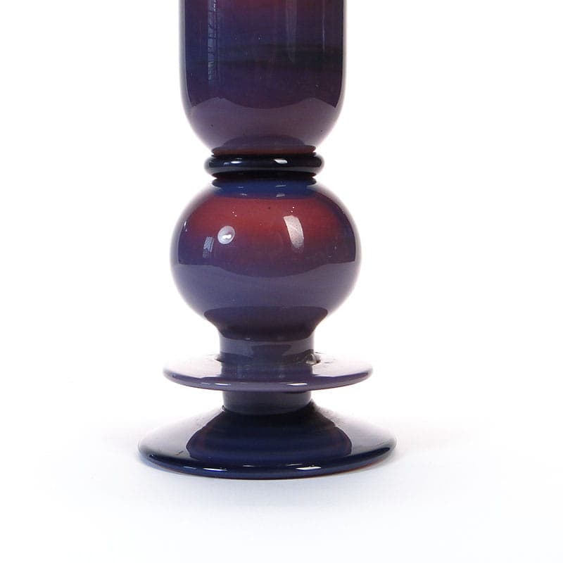 Wazon, szkło fiolet, proj. M. Jakubas, Polska, lata 70. - 192655