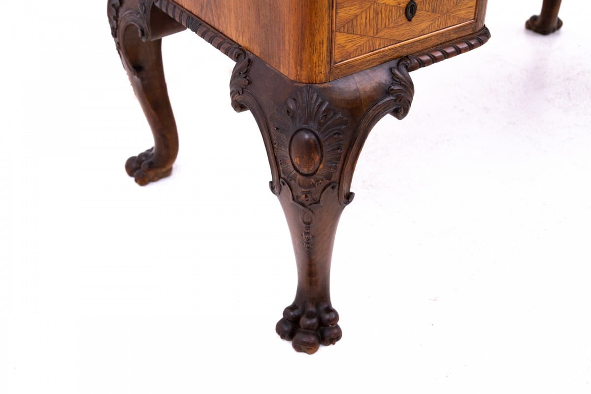 Biurko, styl Ludwik Filip, brązowy, orzech, Francja, XIX w. - 192926
