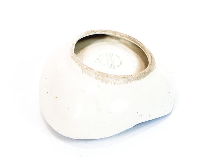 Ashtray, multicolor faience, by E. Piwek-Białoborska, Włocławek, Poland, 1950s. - 193595