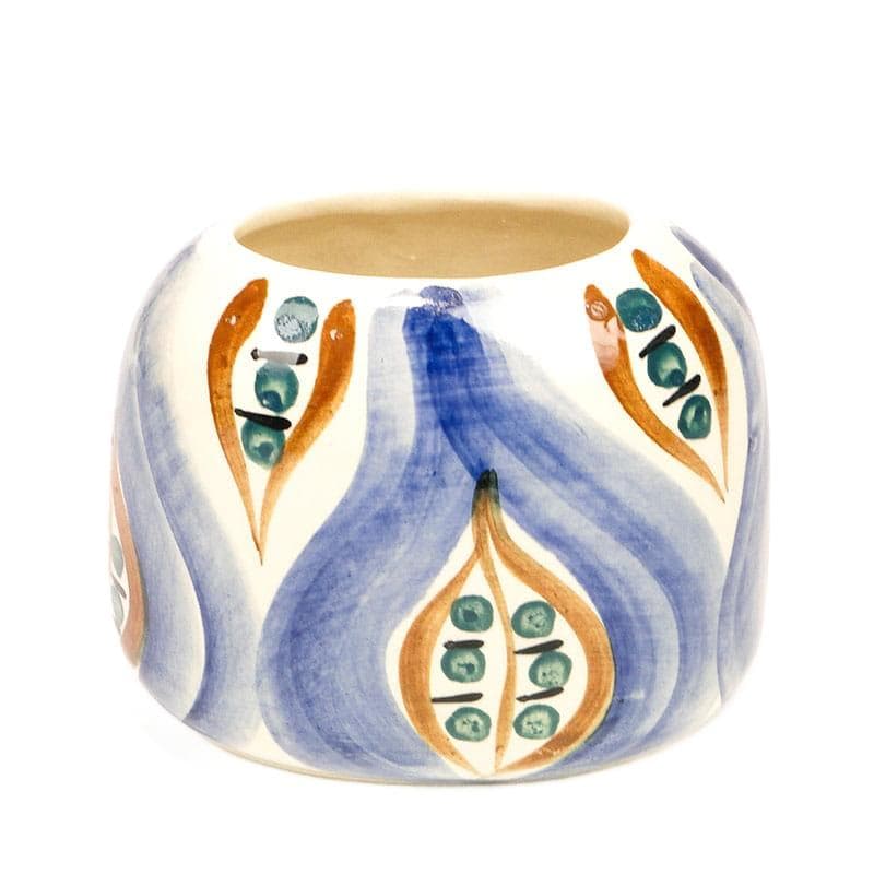 Vase, Ivory White ceramics, by W. Płażewski, Włocławek, Poland, 1950s