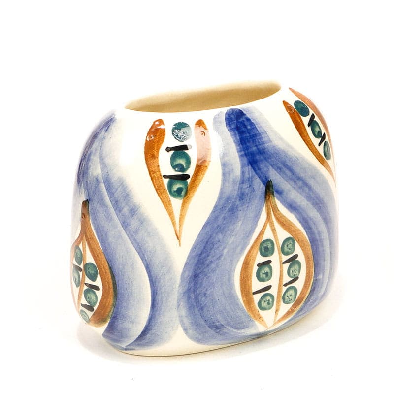 Vase, Ivory White ceramics, by W. Płażewski, Włocławek, Poland, 1950s - 193596
