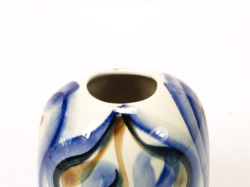 Wazon, Włocławek, multicolor, ceramika, proj. W. Płażewski, Włocławek, Polska, lata 50. - 193654