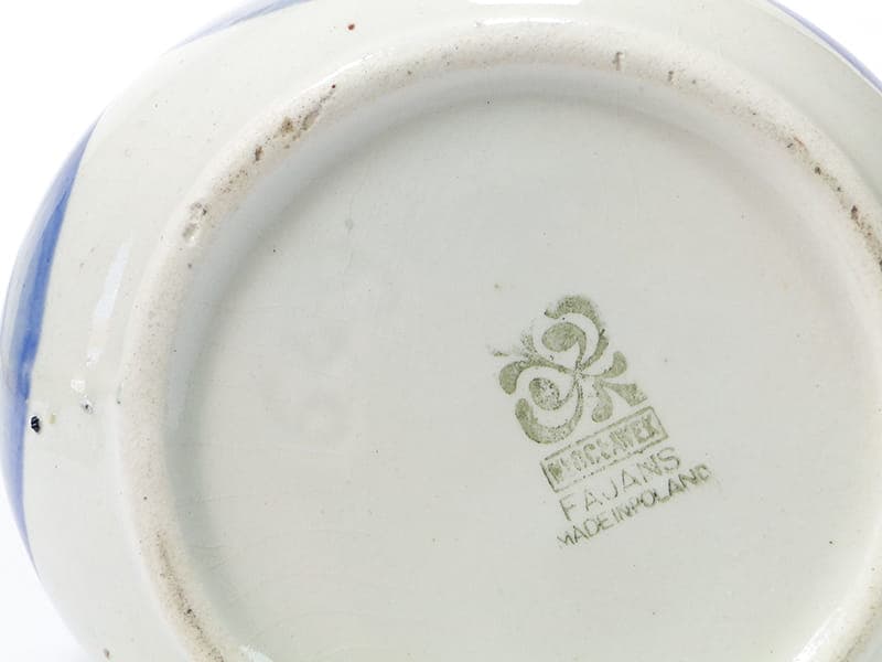 Wazon, Włocławek, multicolor, ceramika, proj. W. Płażewski, Włocławek, Polska, lata 50. - 193660