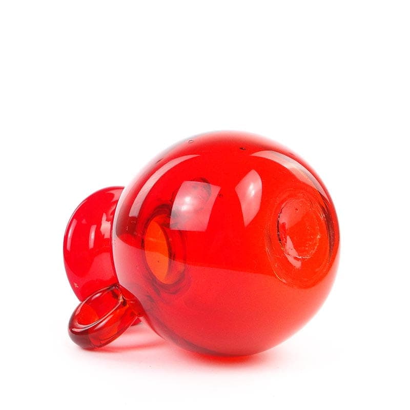 Wazon, szkło czerwone, proj. J. Słuczan-Orkusz, Polska, lata 70. - 193687