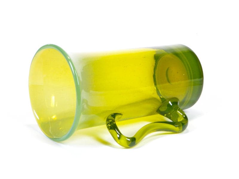 Wazon Kufel, multicolor szkło, proj. J. Słuczan-Orkusz, Polska, lata 70. - 193857