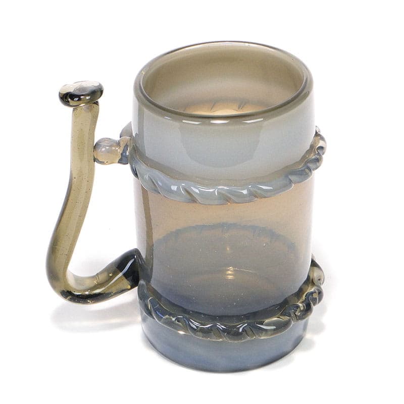 Wazon Kufel, szkło multicolor, proj. J. Słuczan-Orkusz, Polska, lata 70. - 193884