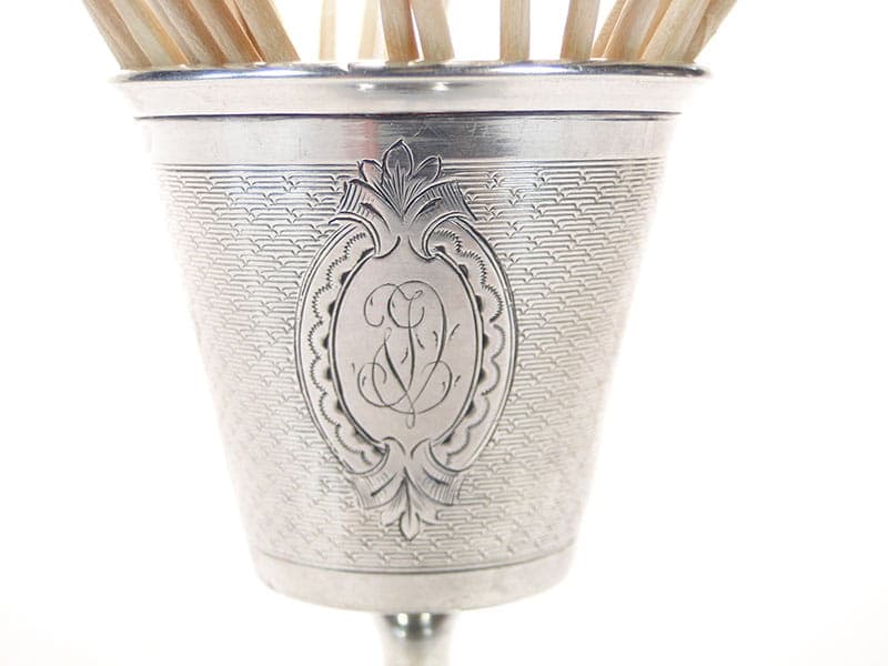 Kieliszek neoklasycystyczny, srebro, Francja, XIX wiek - 194171