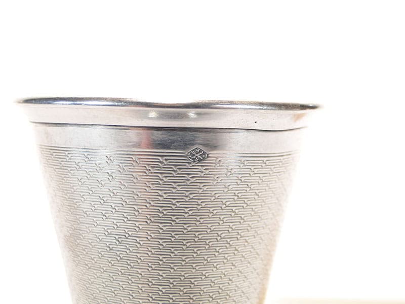 Kieliszek neoklasycystyczny, srebro, Francja, XIX wiek - 194168