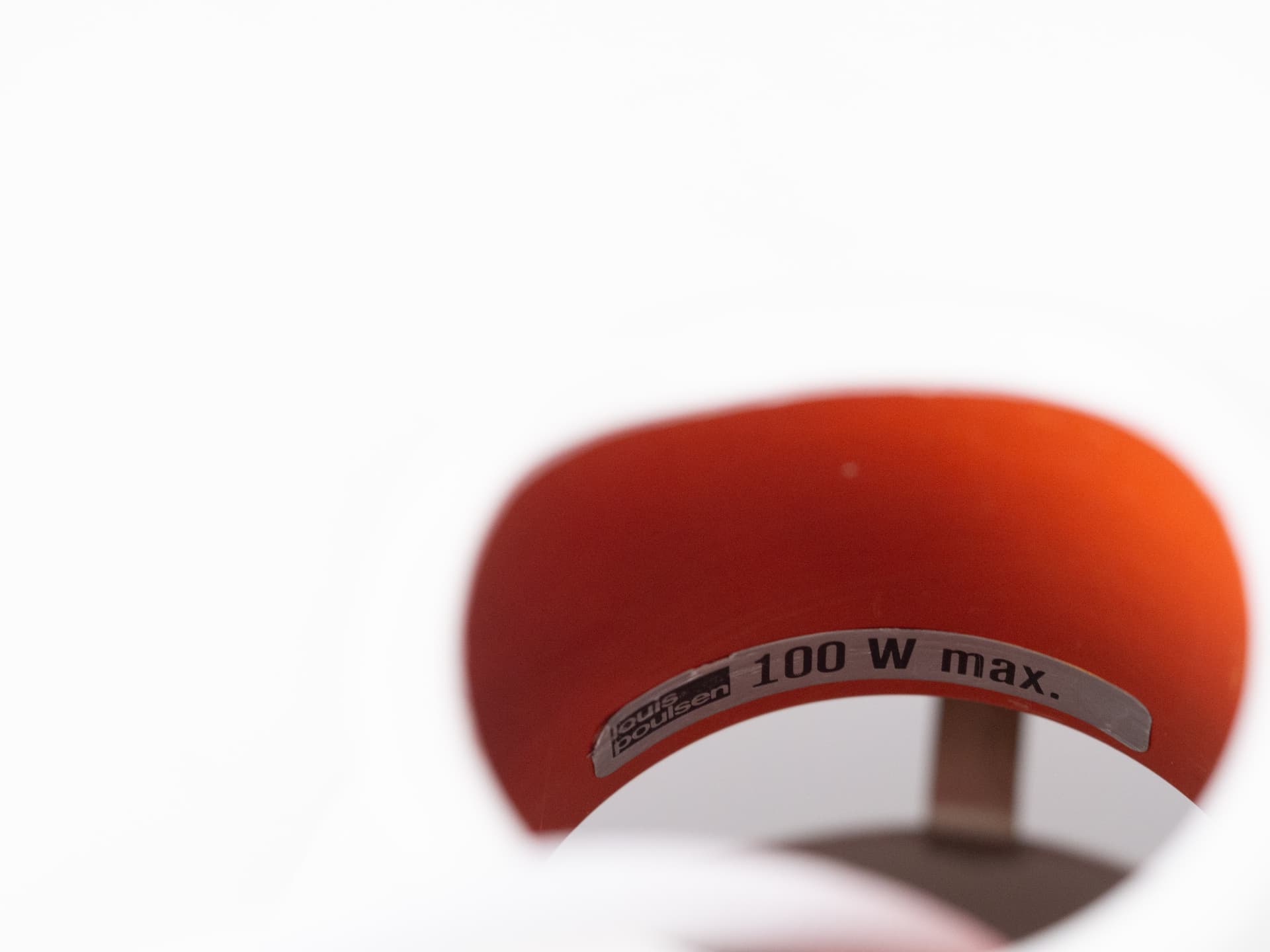 Lampa wisząca PH 4/3, biały, aluminium, proj. P. Henningsen, Louis Poulsen, Dania, lata 70. - 194285