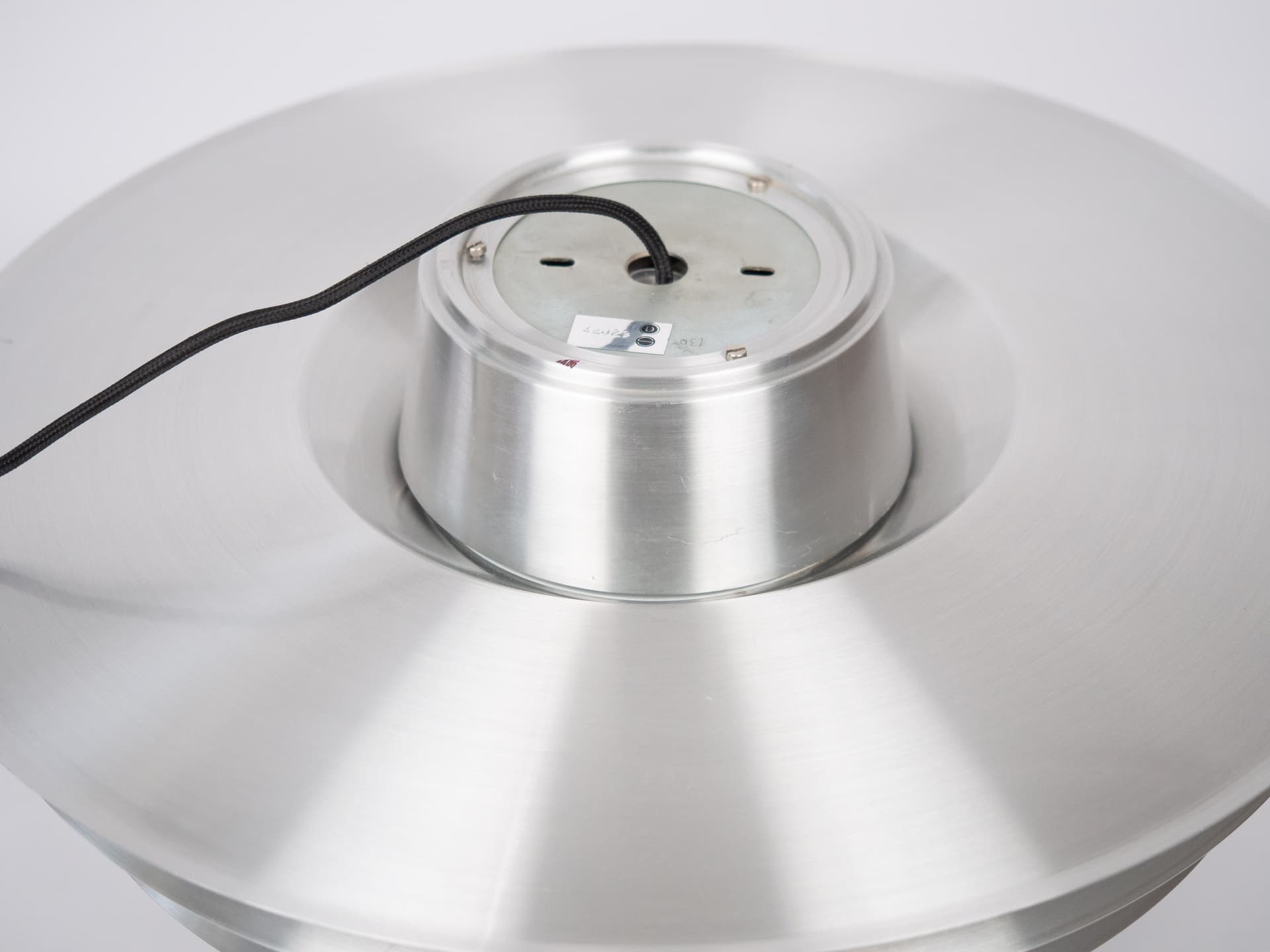 Pendant Lamp Verona, silver aluminum, by S. Middelboe, Lyfa, Denmark, 1960s. - 194433