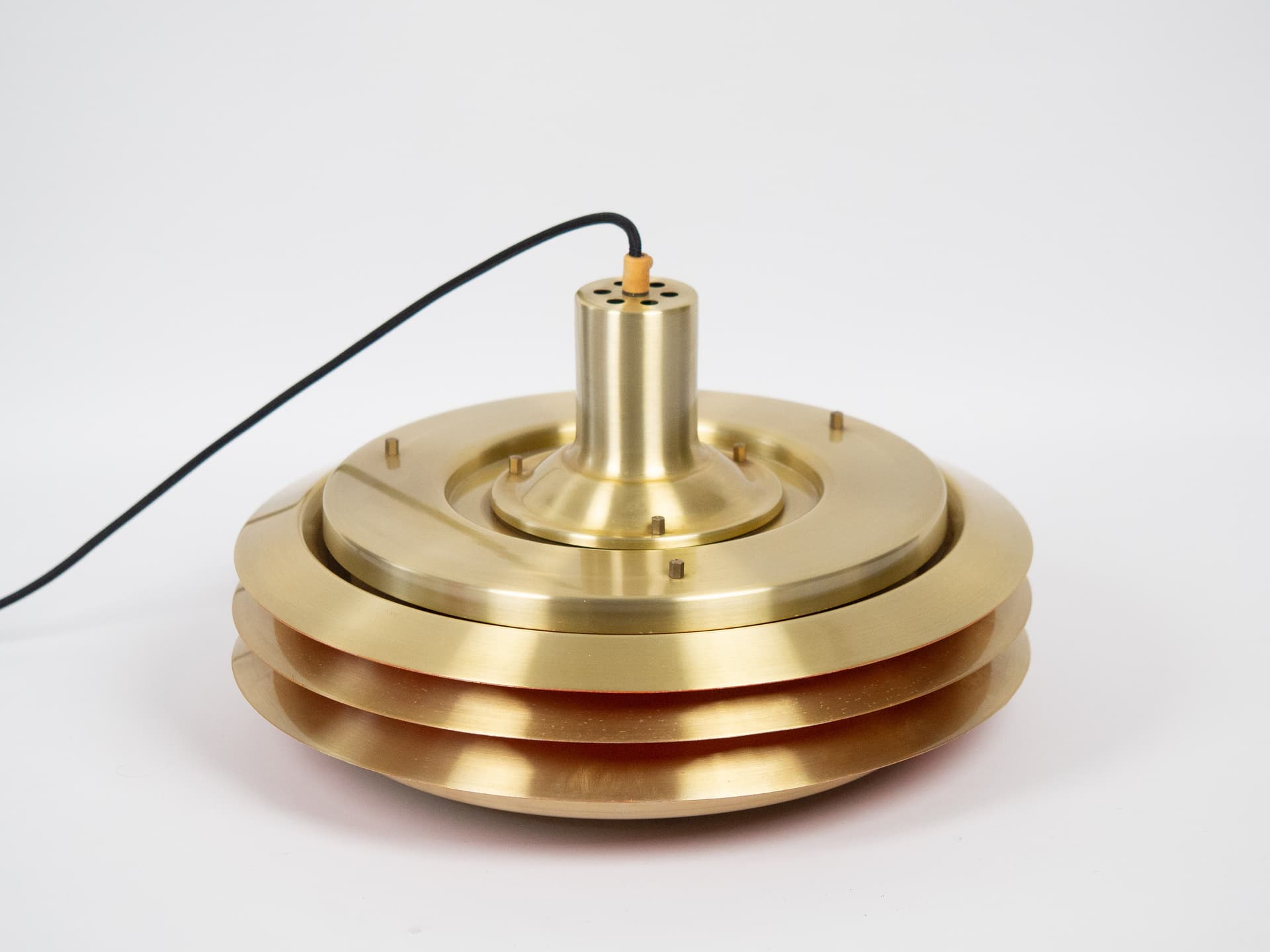 Lampa wisząca Trava, miedź, metal, proj. C. Thore, Szwecja, lata 60. - 194456