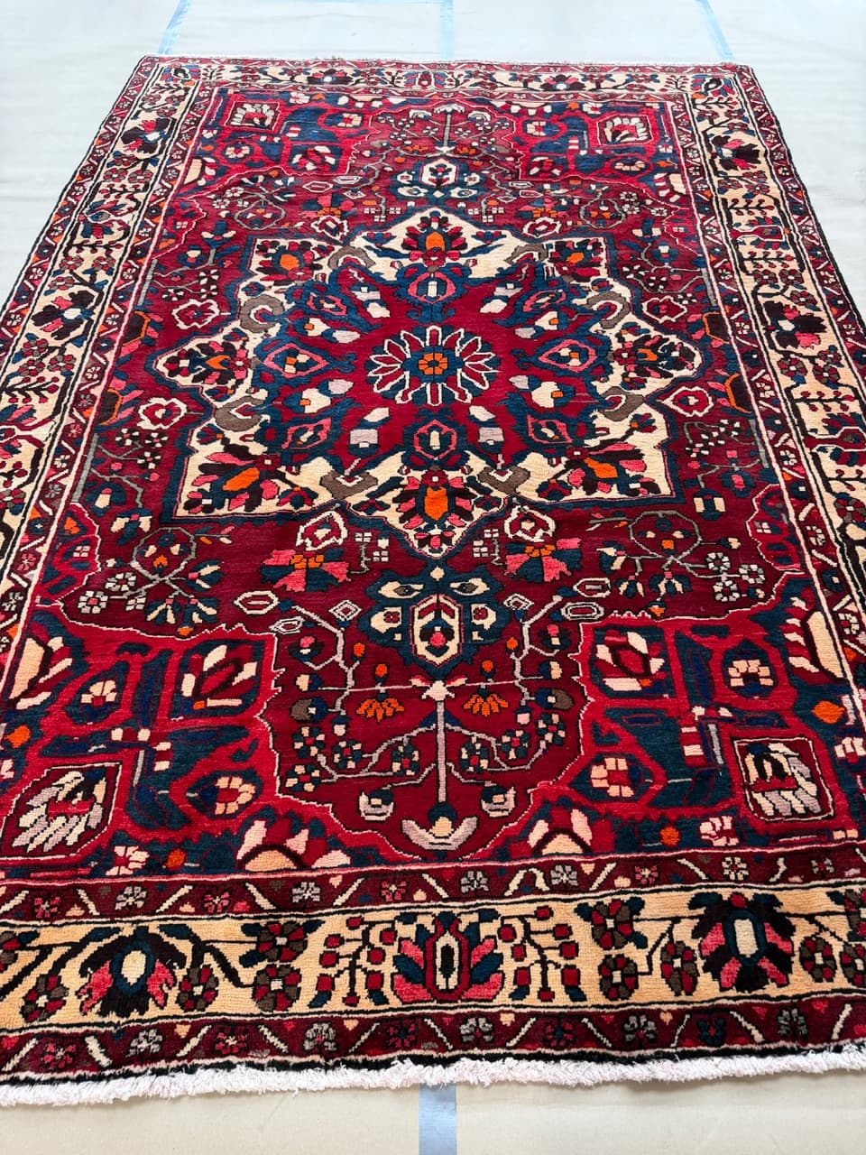 Nowy Dywan Perski Wełniany Iran Hamadan / Bahtiari 300x215 - 194621