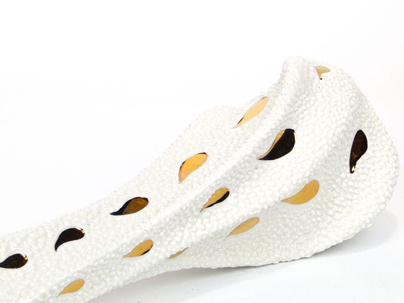 Wazon Kropla, porcelana biała, Steatyt Katowice, Polska, lata 60. - 194656